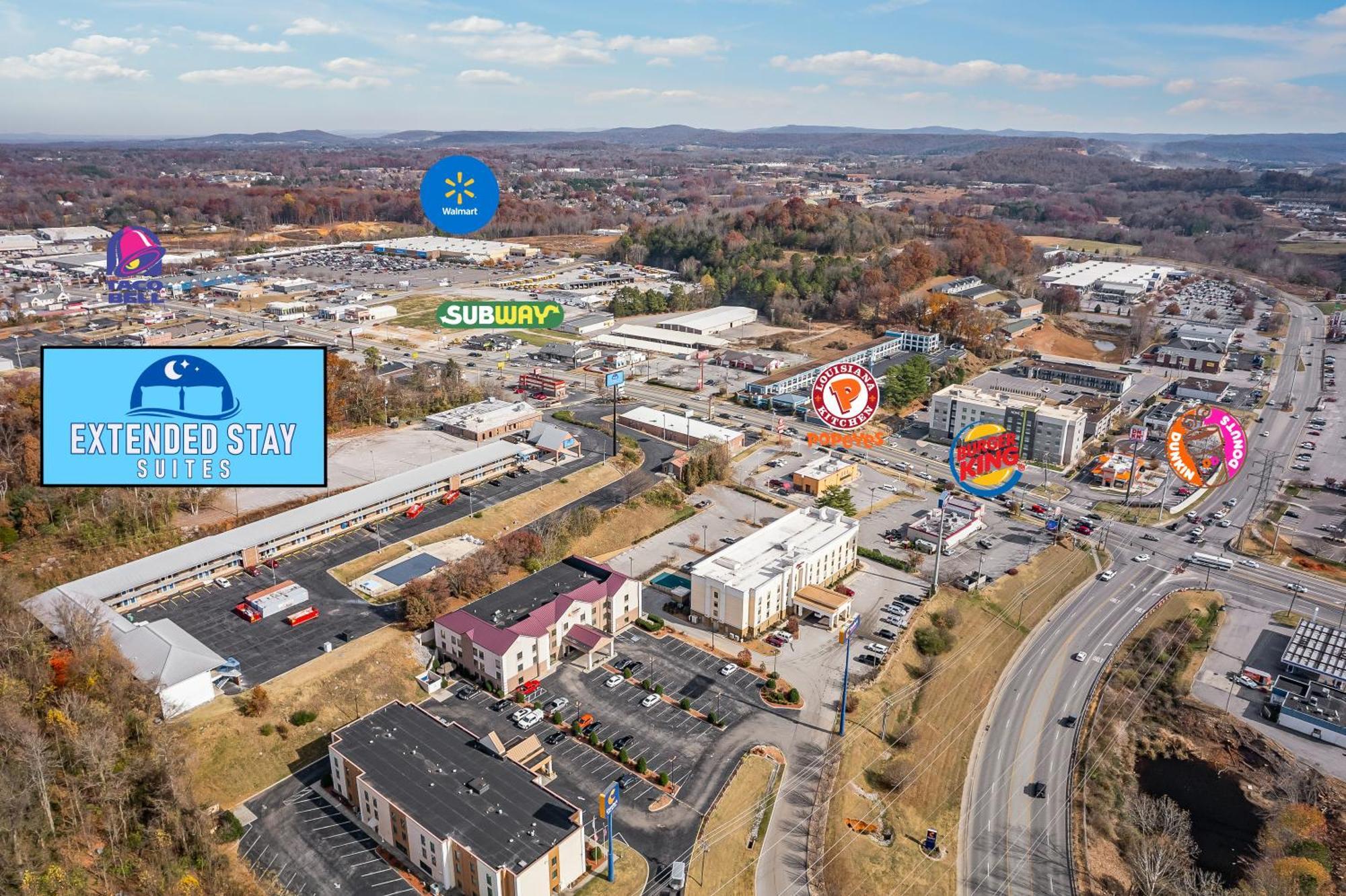 Extended Stay Suites Cookeville - Tennessee Tech מראה חיצוני תמונה